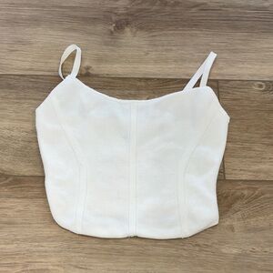 La Hearts White Camisole Top size xsmall